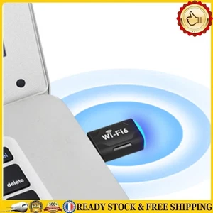 WiFi6 Driver-Free Wireless Network Card 900Mbps 2.4G&5GHz USB WiFi Adaptador Hot - Bild 1 von 10