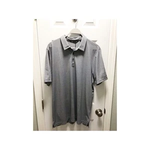 Travis Mathew Matthew NWT Mens XL Polo Shirt Gray Pima Cotton - Coramino Tequila - Picture 1 of 10