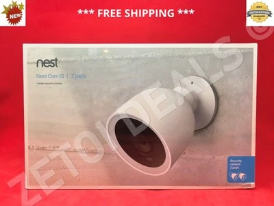 ***BRAND NEW*** Nest Cam IQ OUTDOOR Security CAMERA 2 Pack - SEALED - Image 1 of 4