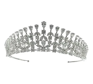 ANNA ZUCKERMAN Royal 05 Tiara Colección Diamante Blanco Cristalino (CSC045205) - Imagen 1 de 6
