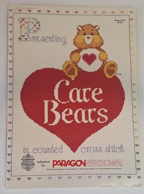 Care Bears Cross Stitch Pattern Paragon Book 1985 #5100 - Image 1 of 4