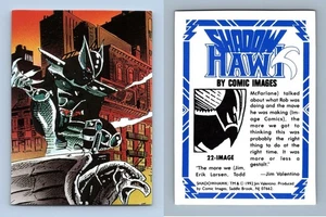 Image #22 Shadowhawk 1992 Comic Images Trading Card - Picture 1 of 1