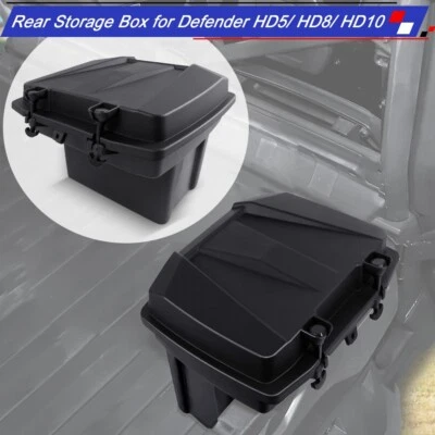 1PC Rear Storage Cargo Box Compatible with Can Am Defender HD5 8 10 Commander - Image 1 of 4