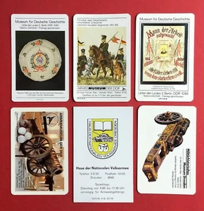 6 x DDR Taschenkalender 1983/87/89-91 Museum für Deutsche Geschichte  ( 40936 - Bild 1 von 2