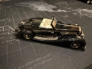 1937 Maybach SW38 Roadster "Spohn" (1937) schwarz 1/43 Weißmetall/Zinn - Bild 1 von 6