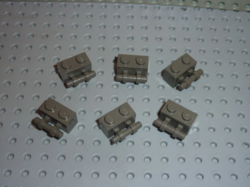 6 x LEGO Star Wars OldDkgray Bricks ref 30236  Set 4852/5955/10019/6617/4705... - Photo 1/1