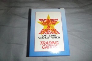 1991 Triumphs & Horrors Of The Gulf War Trading Cards New/Used - Picture 1 of 3
