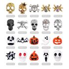 100pcs Skeleton Nail Charms Halloween Nail Art Charms Skeleton Nail Art Jewelry