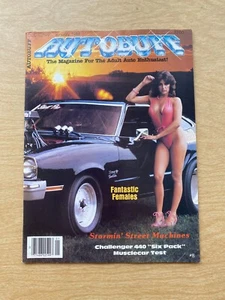 Autobuff Car Magazine Jan 1984 Pro Street Bikini Lingerie Ford Mopar Chevy Bra - Picture 1 of 8