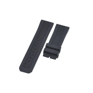 Correa de reloj BU7710 24 mm de goma negra para Burberry Sport - Imagen 1 de 6