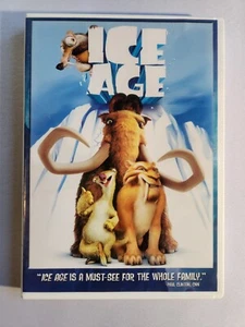 EXACT ITEM PICTURED Ice Age 1 DVD Kids Animation Eng Romano Leary Leguizamo - Picture 1 of 3
