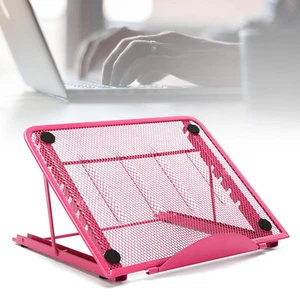 Regulowany stojak na laptopa, siatkowy wentylowany stojak na laptopa do MacBooka i PC - Zdjęcie 1 z 18