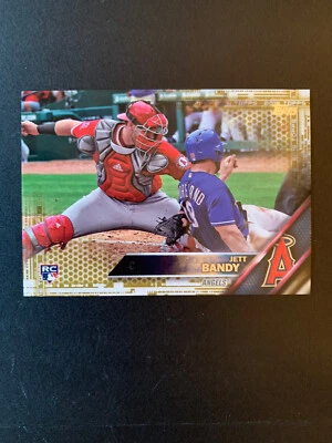 2016 Topps Update Gold US24 Jett Bandy Angels /2016 - Image 1 of 2