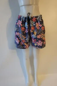 Herren Badehose Kiwi St-Tropez Blau-Multi Blumen 52 IT/US 36* - Bild 1 von 6