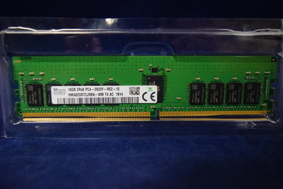 HMA82GR7CJR8N-WM HYNIX 16GB (1X16GB) 2RX8 PC4-2933Y MEMORY - Image 1 of 1