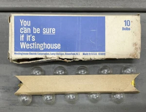 Bombillas transparentes en miniatura vintage Westinghouse paquete #90 de 10 - Imagen 1 de 4