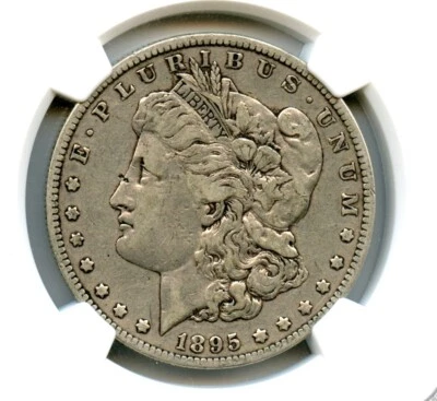 1895-O Morgan Dollar, NGC VF30, Semi-Key Date! - Image 1 of 3