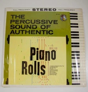 The Percussive Sound of Authentic Piano Rolls Stereo LP Vinyl Album AK-178 - Imagen 1 de 6
