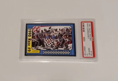 Dale Earnhardt,1991 Maxx #178 Talladega Race(1990) #9..PSA Gem 10,POP:3 - Image 1 of 3