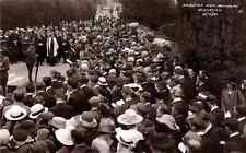 Radnorshire Knighton Crowds at the War Memorial Dedication in 1921 A4 Photo