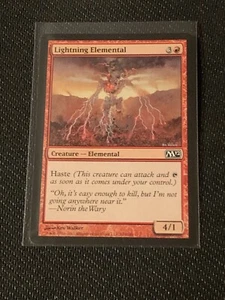 Magic the Gathering 2012 Lightning Elemental - Picture 1 of 2