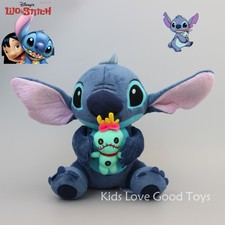 Disney LILO & STITCH Stitch and Scrump 24cm/9.6" Soft Plush Stuffed Doll Toy