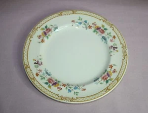 VINTAGE JOHNSON BROS. PLATE  8 7/8" VICTORIAN PATTERN MIDCENTURY MODERN ENGLAND - Foto 1 di 6