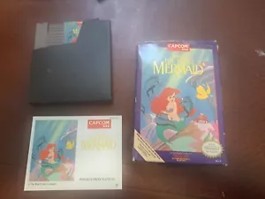 Nintendo NES Disney’s The Little Mermaid CIB Box + Instruction Manual - Picture 1 of 16