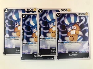 4x One Piece Card Game Kumacy Wings Of The Captain OP06-085 English Uncommon NM - Picture 1 of 2