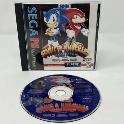 Sonic & Knuckles Collection Windows 95 98 PC CD-ROM (Sega 2000) - Image 1 of 4
