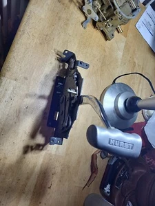 HURST PROMATIC 2 AUTOMATIC RATCHET SHIFTER W Vintage Hurst T Handle Nice - Picture 1 of 11