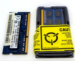HYNIX 1RX8 & 2RX8 4GB PC3 12800S 1600Mhz SODIMM Small Laptop DDR3 3X RAM Sticks - Picture 1 of 3