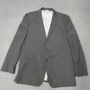 Herren Brooks Brothers Explorer Madison Fit Woll Blazer Sport Mantel Grau Größe 46 L - Bild 1 von 10