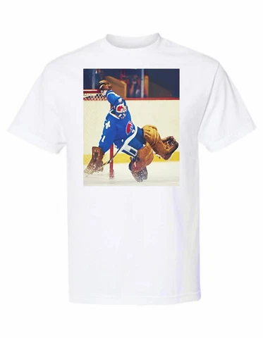 John Garrett Quebec Nordiques  Graphic Printed T Shirt NWOT Cover