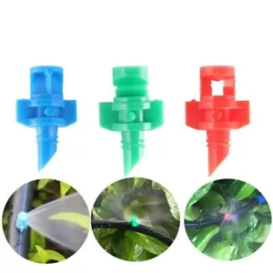 50x Micro Garden Lawn Water Spray Misting Nozzle Sprinkler Irrigation Sets - Picture 1 of 13