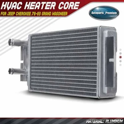 HVAC Heater Core for Jeep Cherokee 78-83 Grand Wagoneer 84-91 Comanche J10 J20 - Image 1 of 4