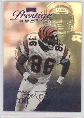 1999 Playoff Prestige SSD Spectrum Purple /500 Darnay Scott #B027 - Image 1 of 2