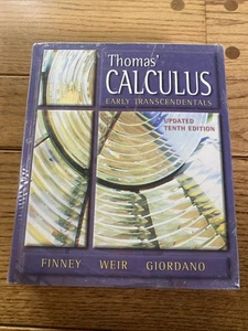 Thomas’s Calculus Annotated Instructors Edition-George Thomas Tenth Edition NEW - Picture 1 of 8