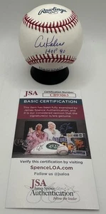 AL KALINE DETROIT TIGERS SIGNED HALL OF FAME "HOF 80" BALL ROMLB - JSA COA - Picture 1 of 7
