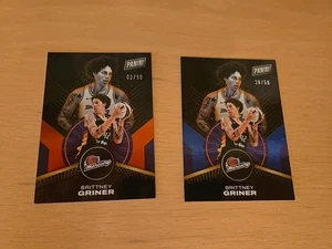 2025 WNBA Panini Player Of The Day Brittney Griner Set of 2 Foil SP's /50 /99  - Picture 1 of 2
