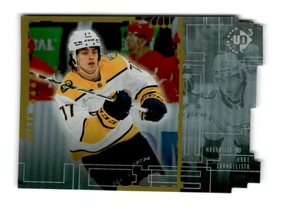2023-24 Luke Evangelista Upper Deck Extended UD3 Rookie - Nashville Predators - Image 1 of 2