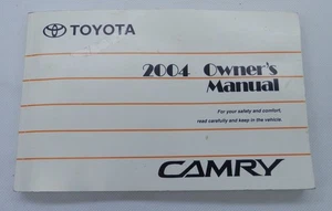 Toyota Camry 2004 manual del propietario (impreso en Japón) bU-1 325 páginas - Imagen 1 de 5