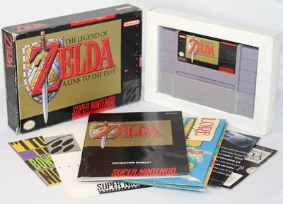 Zelda: A Link to the Past SNES Complete CIB Nice Shape w/ Map, Secrets & Poster! - Image 1 of 4