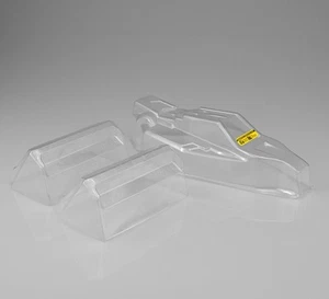 JConcepts 0315L F2 B6 B6D Body w Aero Wing light weight clear needs trimming a - Picture 1 of 1