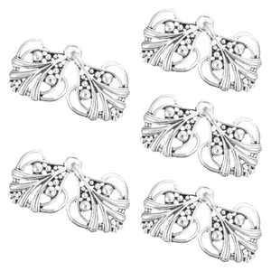  5 Pairs Mantelverschluss Vintage Haken Und Ösen Jackenclips Strickjacke-Brosche - Bild 1 von 12