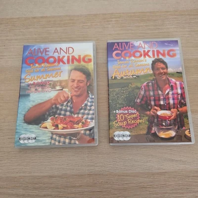Alive and Cooking Autumn Summer James Reeson Cook Australia DVD All Regions PAL - Image 1 of 4