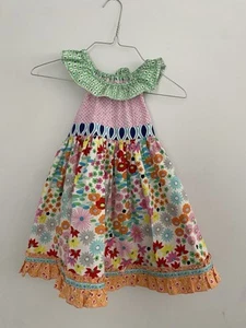 Platinum by Matilda Jane floral multicolored dress size 4 - Picture 1 of 6