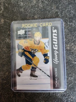 2021-22 Upper Deck Series 2 Young Guns Thomas Novak YG RC Card# 476 - Image 1 of 2