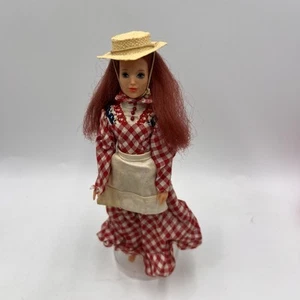 Vtg Ideal 1975 Jody the Country Girl Poseable 9"Fashion Doll Red Hair - Picture 1 of 10