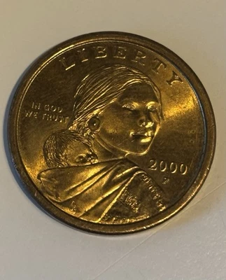 Sacagawea Dollar Coin 2000 P - Image 1 of 3